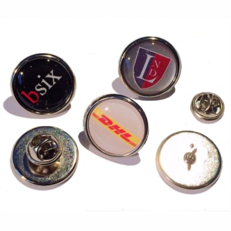 20mm premium silver badge